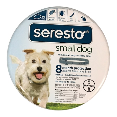 Bayer Elanco Seresto Solid Dog Flea and Tick Collar Imidacloprid/Flumethrin 0.44 oz 81857944-SSD